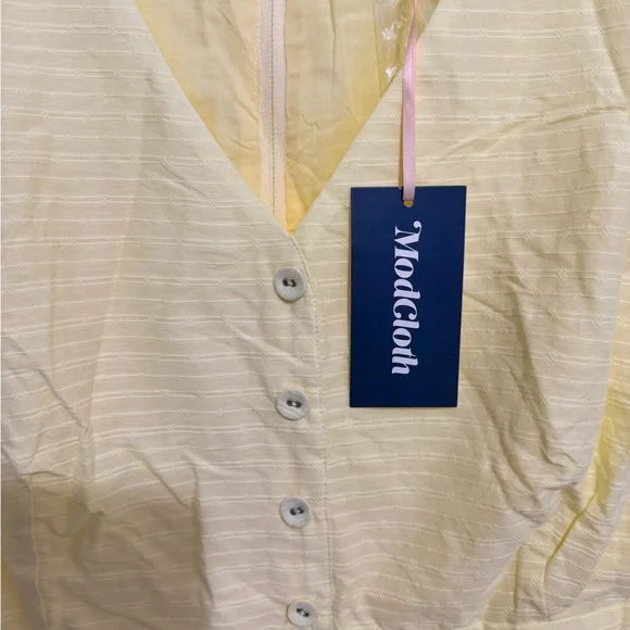 ModCloth Fabulous Fit & Flare Midi Shirt Dress NWT size 24 - Picture 3 of 7